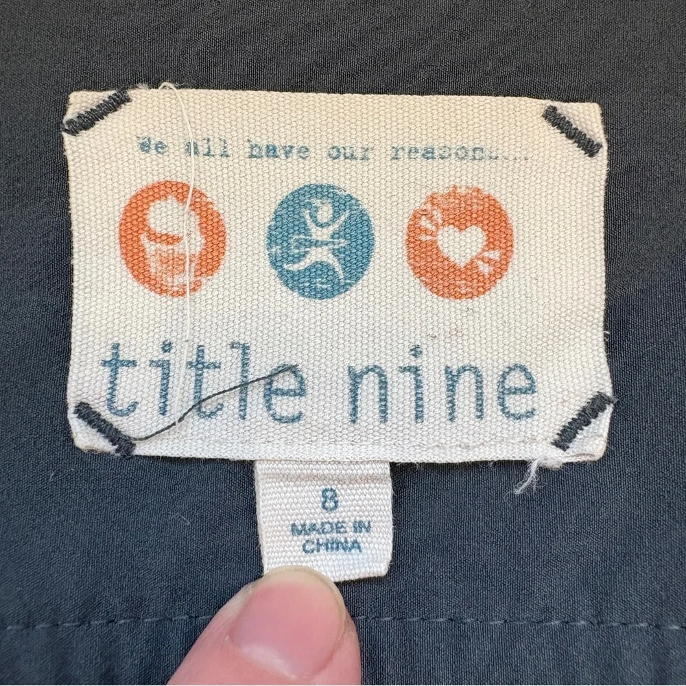 Title Nine‎ Asymmetrical Cargo Skirt Womens Size 8 Outdoor Activewear Camp Hike